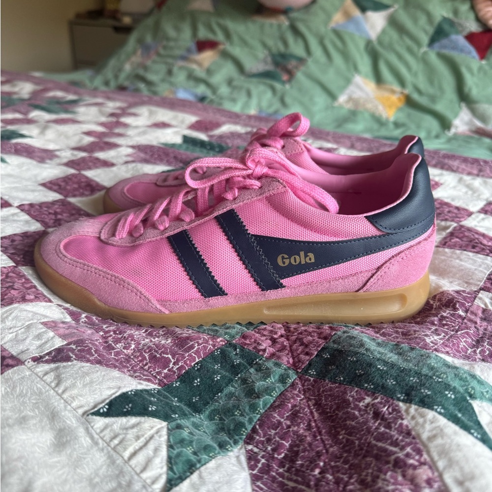Gola Tornado Sneakers in Pink and Navy